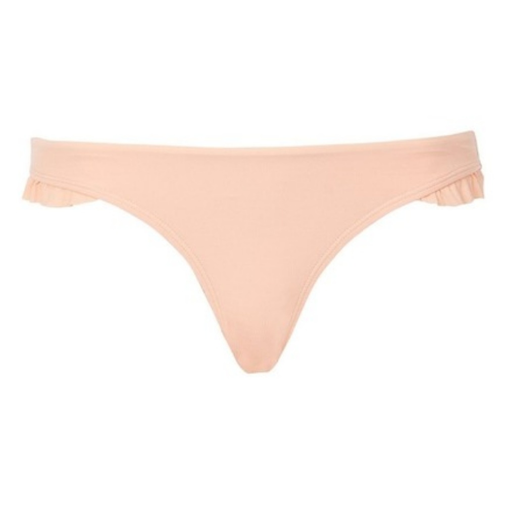 Top Shop Textured Frill Bikini Bottoms - Picture 3 of 3